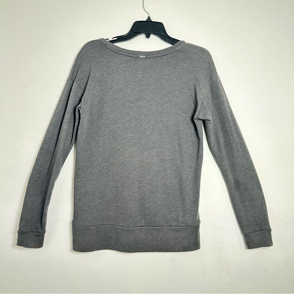 Juicy Couture Vintage Sequins Pump High Heels Gray Long Sleeve Sweater - Picture 3 of 14